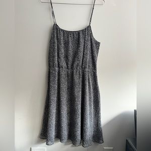 Loft Chiffon Spaghetti Strap Dress